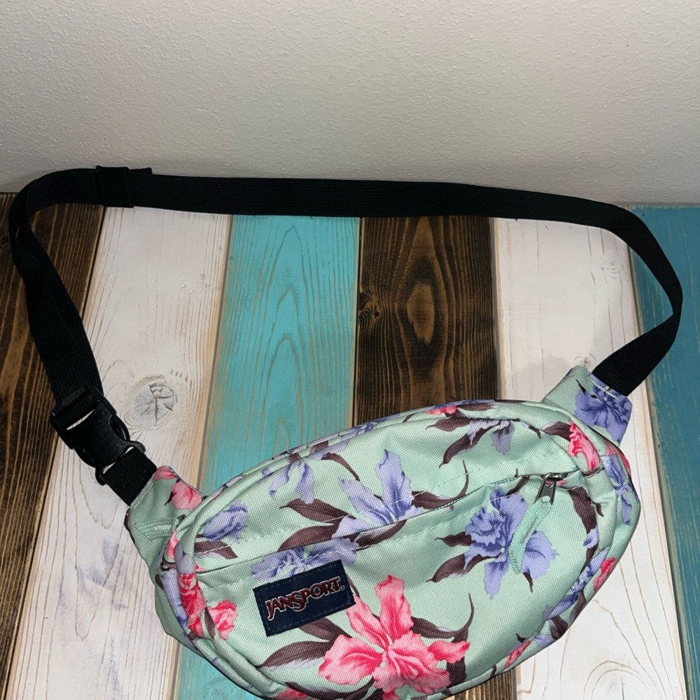 JanSport Fifth Avenue floral print waist pack
